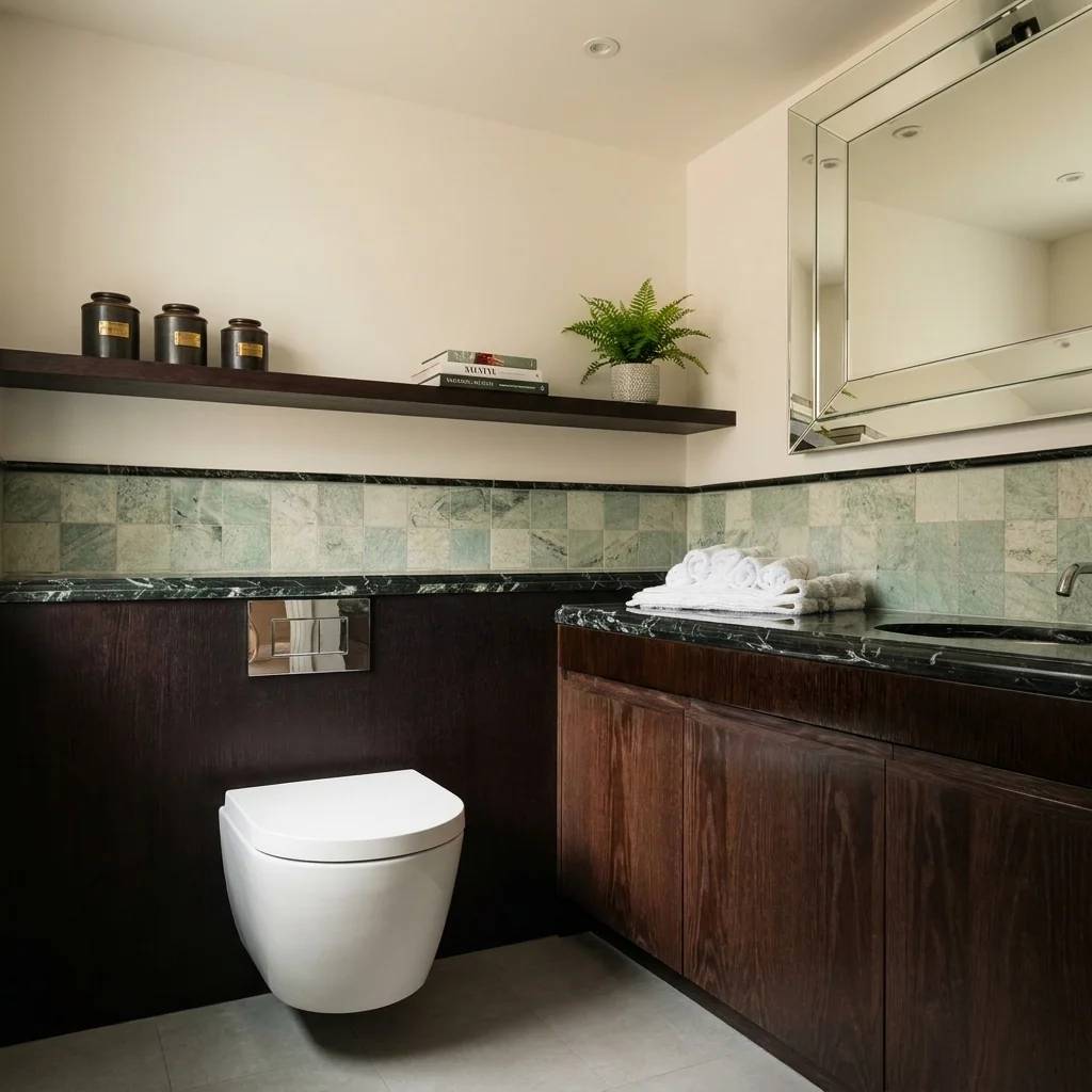 Bathroom renovation — view 4